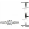 thumbnail image 4 of 1-1/4 Carat T.W. Diamond Classic Euro Style Engagement Ring in 14kt White Gold, 4 of 5