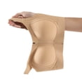 thumbnail image 4 of Wireless Sports Bra for Women Front Closure Zip Up with Absorbent Cups and Lateral Support Comfortable Everyday, 4 of 8