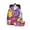 1, variant on New cartoon anime cool digital fun circus print large-capacity student campus commuter backpack and pencil case two-piece set