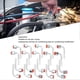 thumbnail image 3 of 20 Pcs Barb Fitting Elbow Nut 90 Degree O Ring Female Air Conditioner Pipe Connector Adapter Joint 1/2in, 3 of 4