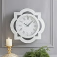 thumbnail image 2 of ACME Horloge Murale Miroir Lilas Quatrefoil, 2 of 2