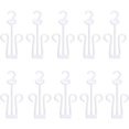 thumbnail image 1 of 10PCS Sandal Display Hangers Shoe Hangers Retail Shoe Drying Rack Shelf Shoe Display Hooks Plastic Shoes Hangers Slippers Hanging Rack, 1 of 6