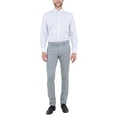 thumbnail image 4 of Mens Knitted Dress Pants, Solid Textured Open Bottom Trousers For Graduations, Prom, Weddings, Etc, 4 of 5