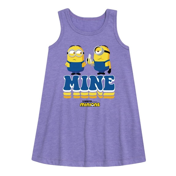 Despicable Me - Mine Retro - Toddler & Youth Girls A-line Dress