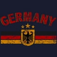 thumbnail image 3 of CafePress - Germany Sports Shield Sweatshirt (Dark) - Classic Crew Neck Sweatshirt, 3 of 4