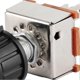thumbnail image 3 of Universal AC Blower Switch 3 Speed Air Conditioning Volume Control Rotating W/ Plastic Knob, 3 of 5