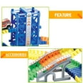 thumbnail image 6 of Mundo Toys Race Track Vehicle Playset with Lift Tower, Motorized Car & Bridge, 120+ Pcs, 6 of 8