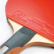 GEWO CS Energy Carbon Pre-Assembled Table Tennis Racket, ITTF Approved Ping Pong Paddle, Carbon Blade, 1.8 mm Sponge, Flared Handle