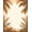Beige Cream, variant on ODIKA Tropical Palm Frond Botanical Symmetrical Motif Border Rectangular for Playroom, Bedroom, Reading Nook, Pet Friendly & Kids Safe Play