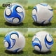 thumbnail image 2 of Balón de fútbol de entrenamiento tamaño 4 Balón de fútbol oficial Fútbol profesional Juego antideslizante Competición Fútbol, 2 of 5