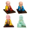 thumbnail image 6 of Solar-Powered ABS Monk Car Decoration for Cars, Homes, and Offices with Head-Shaking Motion, 6 of 8