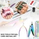 thumbnail image 5 of Cortaúñas para uñas, cortaúñas acrílicas, cortaúñas para acrílico, juego de cortaúñas postizas, juego de manicura para salón Home1107, 5 of 5