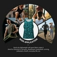 thumbnail image 7 of Balery teal sparkling Pattern Men's Workout Tank Top Gym Muscle Tee Fitness Bodybuilding Sleeveless T Shirt Quick Dry Fit Muscle Tank Top Slim-Fit Tank-Small, 7 of 7