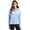 Atlas, variant on LCK00184 Coastline Epic Comfort Recycled Womens Hooded Shirt-Cardinal Red-XXXL