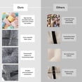 thumbnail image 3 of Oak and Birch Boneless Folding Sofa Bed, Convertible Floor Futon Chaise Lounge & Sleeper Bed, Shredded Foam Floor Couch for Living Room, Bedroom, Kids Room, Apartment, Chenille, Dark Gray, 3 of 9
