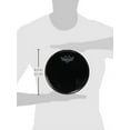 thumbnail image 2 of Remo Black Suede Ambassador Batter Drum Head 8 in., 2 of 2