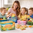 thumbnail image 2 of Animal Crackers Cookies 36 Individually Wrapped Snack Bulk Pack 2 oz Each Bags Kids Lunch Boxes Grab Go After School Treat Party Office Pantry Favorite, 2 of 7