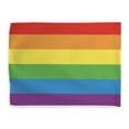thumbnail image 2 of ThisWear Gay Pride Flag Rainbow Flag LGBT Gifts House-Warming Gift Set 2 Pack Horizontal House Flags Multi, 2 of 3