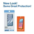 thumbnail image 6 of onn Glass Screen Protector with Easy Application Tray for Samsung Galaxy S24, 6 of 7