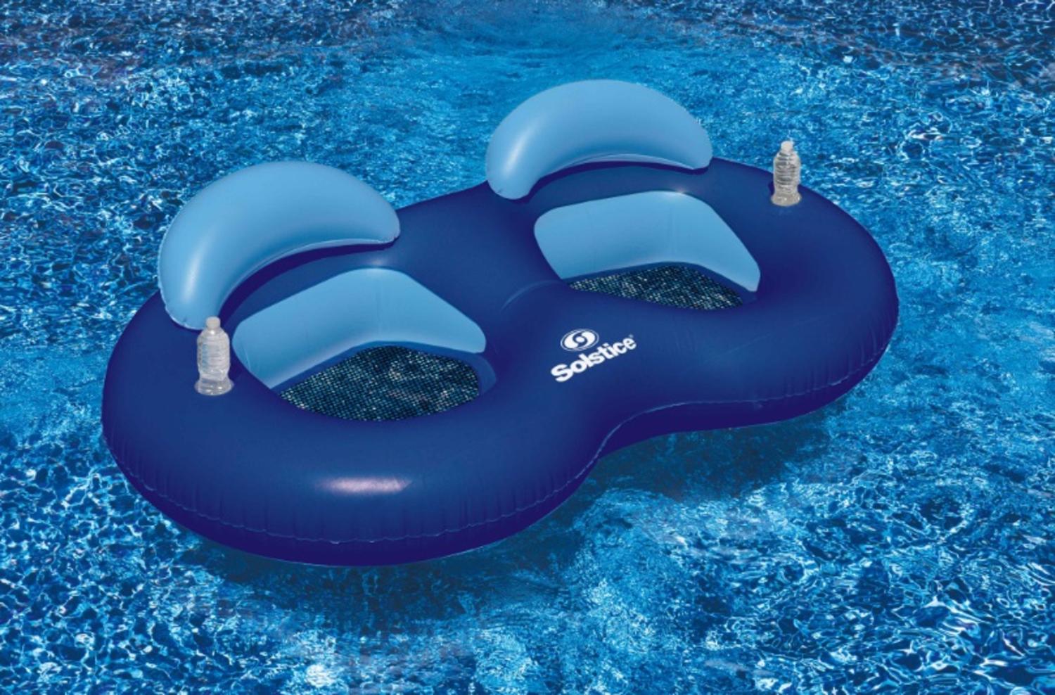 pool float with cup holder walmart