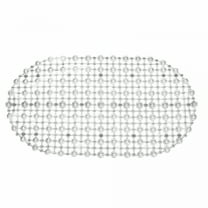 AUQ New Bathroom Tub Mat Non-Slip Pvc Bath Floor Carpet,Bubble Design with Suction Cups,35X61Cm,Ideal for Shower and Bathtub,Plastic Rubber Floor Mat