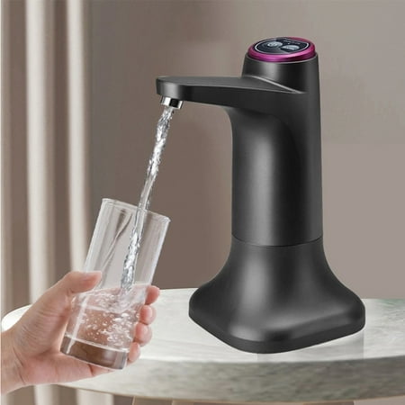 

Water Dispenser Electric Water Bottle Pump with Base USB Water Dispenser Portable Automatic Water Pump Bucket Bottle Dispenser