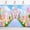 BlueCandyland, variant on Pink Candyland Backdrop for Welcome to Candy Land Background for Girls Sweet Cartoon Rainbow Fantasy Wonderland Birthday Party Decorations Banner Supplies Photo Booth Props