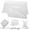 A, variant on 10 Pack 15.74x24.4 Inch Empty Sand Bags, White Woven Polypropylene Sandbags for Flood Control Emergency Situation Roadblock Building Construction
