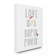 thumbnail image 2 of Stupell Love Is a Superpower Cape and Mask Stretched Canvas Wall Art 24 x 30, 2 of 4