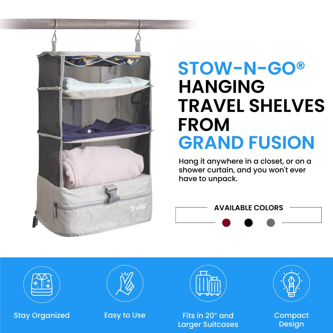 Grand Fusion Hanging Shower Caddy