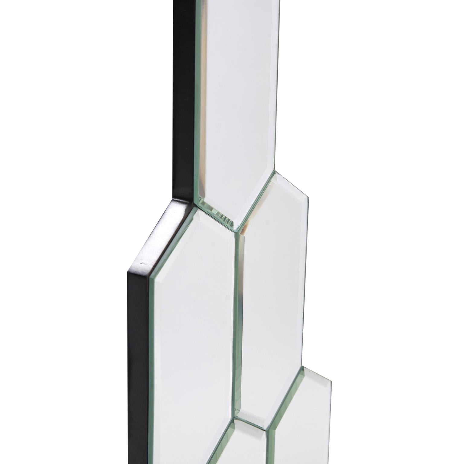 Tyler Dillon Decorative Elongated Tile Hexagon Skylark Mirror