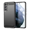 thumbnail image 1 of PANDACO Black Brushed Metal Case for Samsung Galaxy S22, 1 of 4