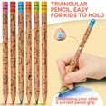 thumbnail image 5 of nsxsu Easter Basket Stuffers, 12 Jumbo Colored Pencils for Kids, Triangle Thick Coloring Pencils, Fat Color Pencil Set for 3-12 Preschool Toddlers Art Supplies, Valentine Gifts, 5 of 7