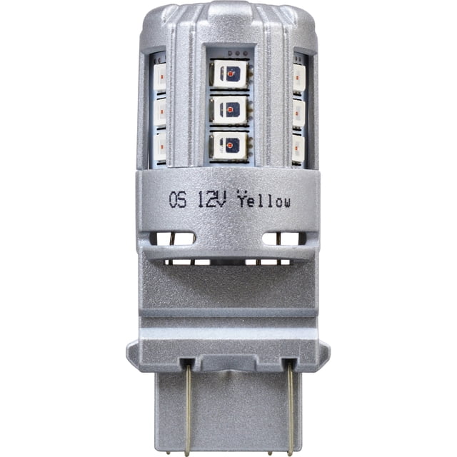 Foco Led Ámbar Sylvania 3157 Osram Paquete De 2 Piezas 33190