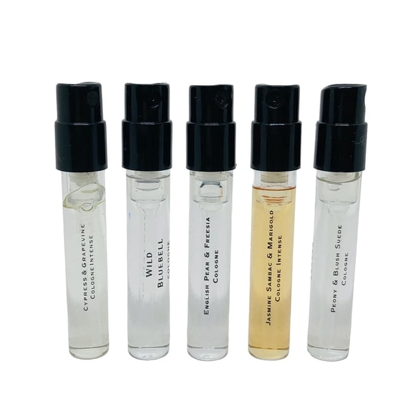 Set de 5 frascos de muestra de fragancia de Perfume Jo Malone London, 1,5 ml