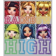 Girl's Rainbow High Character Portraits Graphic Tee Athletic Heather Small