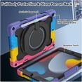 thumbnail image 6 of Iokmax Case for iPad 10.2 inch 9th/8th/7th Generation 2021/2020/2019 with 360 Kickstand Handle Shou lder Strap Heavy Duty Rugged Shockproof Protective Cover, 6 of 6