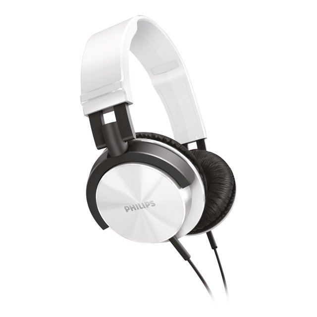 Auriculares Philips SHL3000WT/28 con cable, plegables, blancos