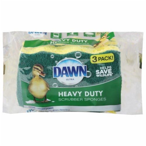 2X - Dawn Ultra Heavy Duty Scrubber Sponges