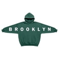 thumbnail image 5 of Bibifish Womens Hoodies "Brooklyn" Graphic Oversized Long Sleeve Hoodies With Pocket Loose Fit City Trips Street Style Urban Stylish Hooded Tops, 5 of 5