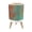 Color 3, variant on Small Trash Can with Lid Dark Black Rock Rugged Layers Natural Stone 1.8 Gallon Dog Proof Trash Can Round Garbage Can Waste Bin Wastebasket for Bathroom Bedroom Living Room
