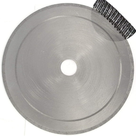 JINGLING 6" inch 150mm Diamond Lapidary Saw Blade Notched Rim 0.6mm Tools for Stone