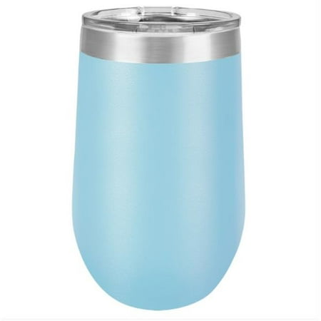 

Maxam JDLTM807 16 oz Stainless Steel Polar Camel Stemless Tumblers Lite Blue