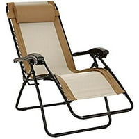 Living Accents 1 Black Steel Relaxer Chair