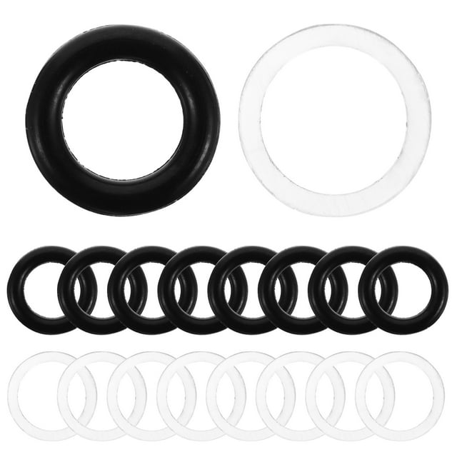 Miangastore 20 Pcs Joint de Cric d'Huile Joint de Réparation de Cric de Sol Joint de Remplacement Accessoires de Réparation de Cric Rondelles de Joint d'Huile