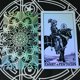thumbnail image 4 of Tarjeta de tarot colorida con láser de lámina dorada, estampado en caliente, impresión en color, plástico, juego de mesa impermeable, juego de cartas de felicitación al por mayor, 4 of 5