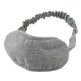 thumbnail image 4 of 1 antifaz de algodón para dormir, antifaz grueso para dormir, ideal para viajes y oficina (gris), 4 of 6