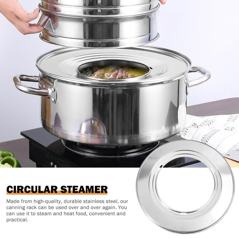 The practicality of the stainless steel round steamer rack