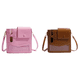 thumbnail image 1 of Bolso Hombro Mujeres Portador Botellas Bolsas Cruzadas Carpas Gran Capacidad () Rosa, 1 of 8