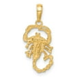 thumbnail image 3 of Finest Gold 14K Yellow Gold Scorpion Charm, 3 of 4